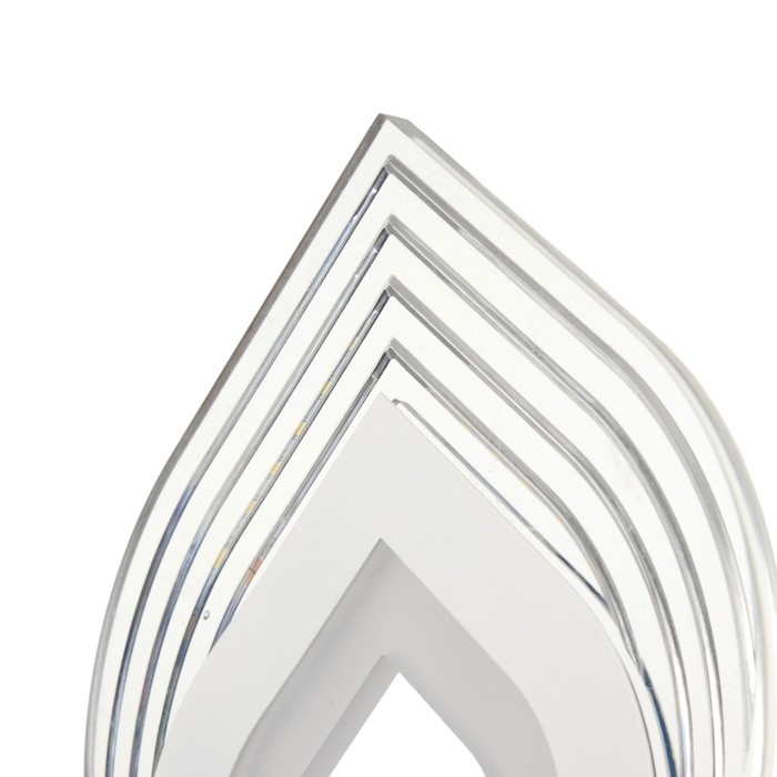 Бра Бра "Лист" LED 12Вт 3000-4000К белый 24х19х4 см