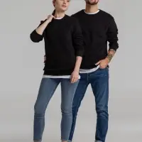 Свитшот унисекс King, черный, размер 3XL