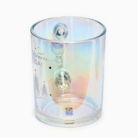 Новый год. Кружка стеклянная &laquo;Волшебного года&raquo;, 350 мл