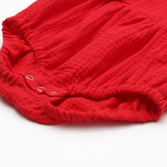 Боди детское MINAKU, цвет красный, рост 74-80