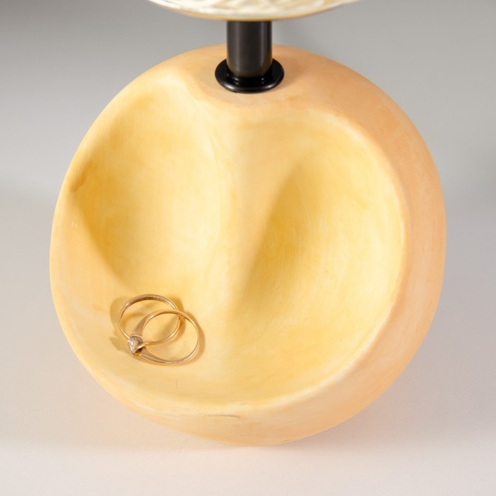 Настольная лампа Настольная лампа "Матильда" Е14 40Вт оранжевый 20х20х30см RISALUX