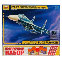Сборная модель &laquo;Самолет Су-27&raquo; Звезда, 1/72, (7206ПН)