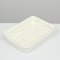 Туалет с сеткой, 35,5х26х7 см, белый Туалет с сеткой, 35,5х26х7 см, белый