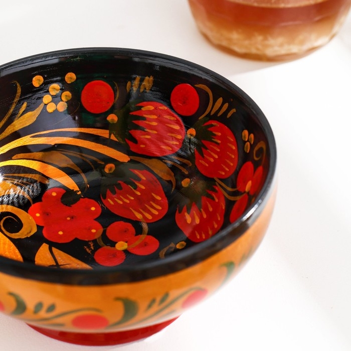 Чашка, малая, 11&times;6,5 см, хохлома