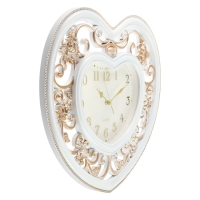 Часы настенные, серия: Интерьер, "Сердце", дискретный ход, 1АА, d-25.5 см, 55 х 48 см Часы настенные, серия: Интерьер, "Сердце", дискретный ход, 1АА, d-25.5 см, 55 х 48 см