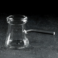 Турка стеклянная Magistro «Арабика», 400 мл, 19×8,5×10 см Турка стеклянная Magistro «Арабика», 400 мл, 19×8,5×10 см