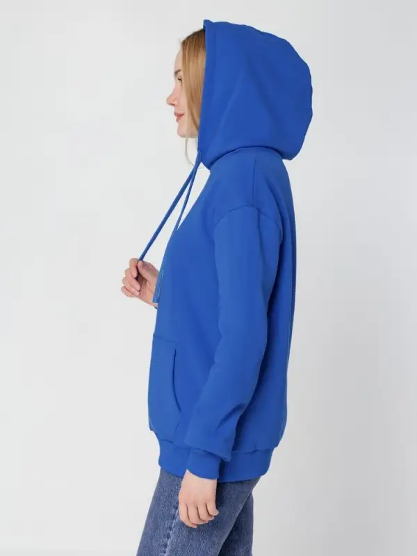 Худи Kirenga Heavy 2.0, ярко-синее, размер XXL