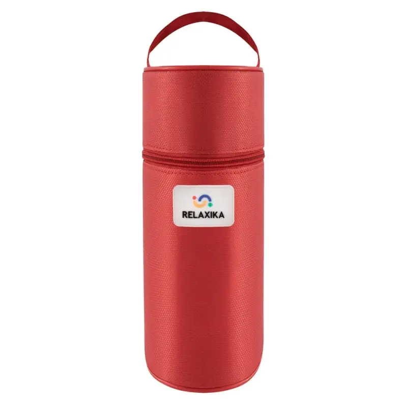 Термос Relaxika Duo 1200 в чехле, стальной Термос Relaxika Duo 1200 в чехле, стальной