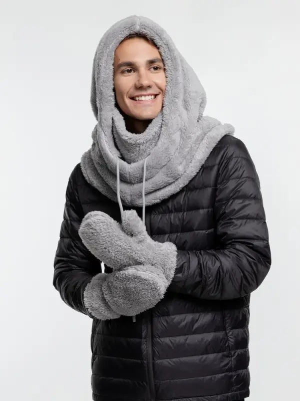 Варежки Flocky, серые Варежки Flocky, серые