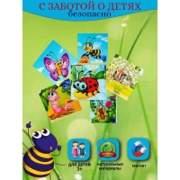 Пазл магнитный «Кто живёт в траве?» Пазл магнитный «Кто живёт в траве?»