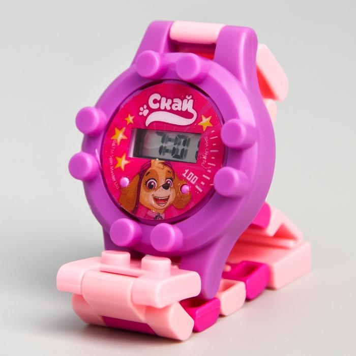 Часы наручные лего с ремешком-конструктором Часы наручные лего с ремешком-конструктором