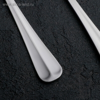 Вилка столовая &laquo;Уют&raquo;, длина 20 см, толщина 1,8 мм, цвет серебряный