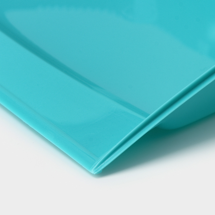 Веник для пола с совком &laquo;Практик&raquo;, цвет бирюзовый