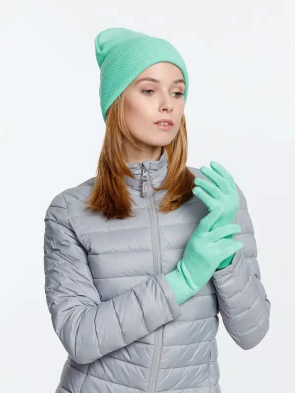 Перчатки Urban Flow, зеленые (мятные), размер S/M