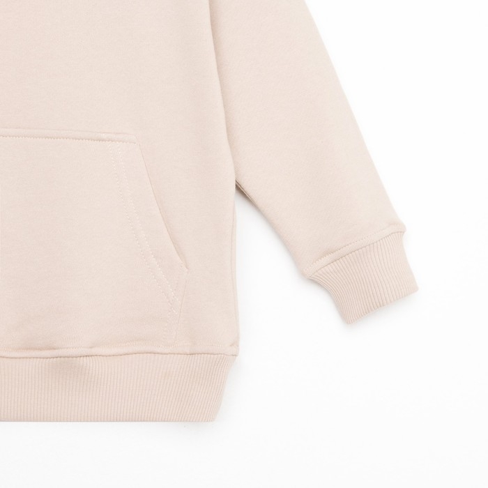 Костюм детский (худи, брюки) KAFTAN Костюм детский (худи, брюки) KAFTAN "Basic line", размер 28 (86-92), цвет кофейный