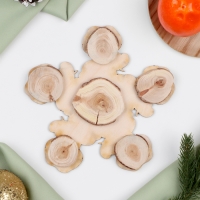 Подставка под горячее &laquo;К деньгам&raquo;, D=20 см, можжевельник