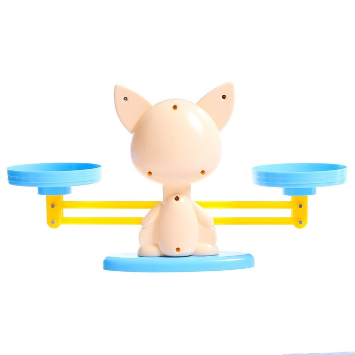 Развивающий набор &laquo;Умные весы&raquo;, котик, по методике Монтессори