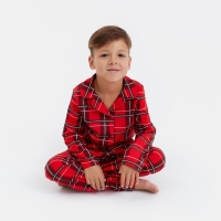 Пижама детская KAFTAN "Клетка" р.30 (98-104) Пижама детская KAFTAN "Клетка" р.30 (98-104)