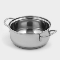 Кастрюля &laquo;Лира&raquo;, 1.5 л, d=16 см, капсульное дно, индукция