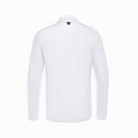 Поло с длинным рукавом President, размер L, цвет белый Поло с длинным рукавом President, размер L, цвет белый