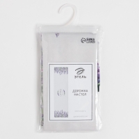 Дорожка на стол "Этель" Lavender 40х146 см, 100% хлопок, саржа 190 г/м2