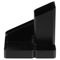 Подставка-органайзер для канцелярии Стамм "Имидж", чёрная Подставка-органайзер для канцелярии Стамм "Имидж", чёрная