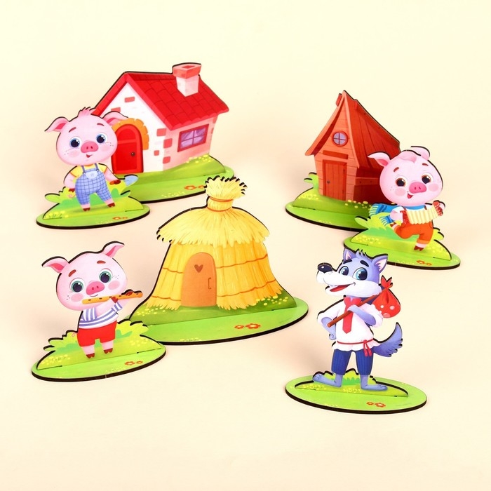 Настольный театр «Три поросёнка» Настольный театр «Три поросёнка»