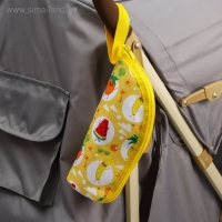 Термо-чехол для бутылочки &laquo;Фруктовая тусовка&raquo; на молнии