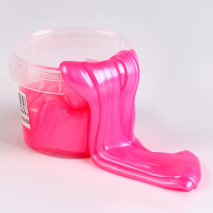 Слайм &laquo;Перламутровый&raquo; розовый 100 г