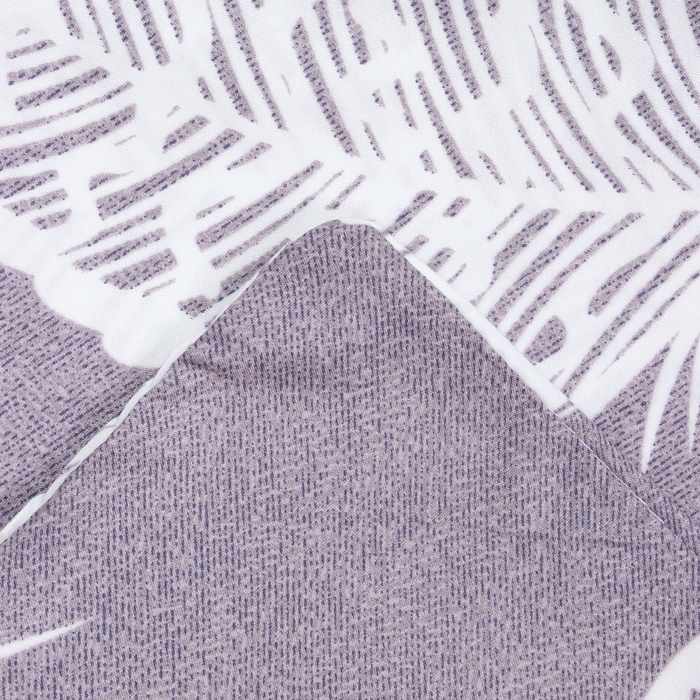 Постельное бельё Экономь и Я 1,5 сп Feather 147*215см,150*215см,50*70см-1 шт, полисатин, 80г/м&sup2;