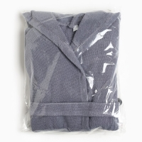 Халат махровый детский Экономь и Я, р. 32, цв.серый, 100%хл, 320 г/м2 Халат махровый детский Экономь и Я, р. 32, цв.серый, 100%хл, 320 г/м2