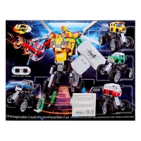 Конструктор инерционный &laquo;Внедорожник&raquo;, 2 варианта сборки, 129 деталей