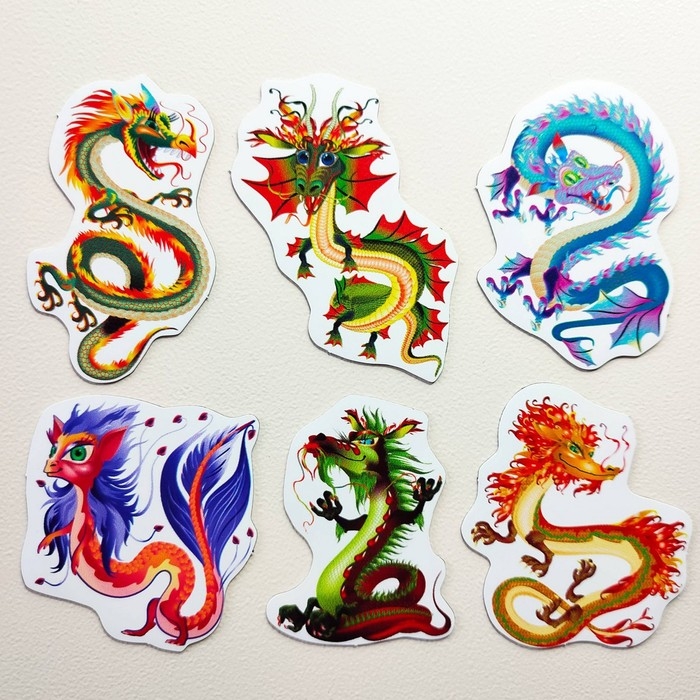 Магнитный набор «Друзья дракончики» Магнитный набор «Друзья дракончики»