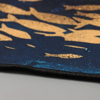 Коврики для ванной и туалета Доляна &laquo;Рыбки&raquo;, 3 шт: 50&times;80 см, 50&times;40 см, 40&times;43 см