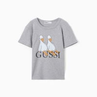 Футболка детская KAFTAN Gussi р.34 (122-128 см), серый Футболка детская KAFTAN Gussi р.34 (122-128 см), серый