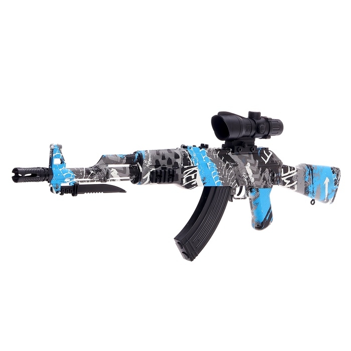 Автомат &laquo;АК-47&raquo;, работает от аккумулятора