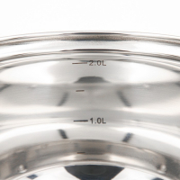 Кастрюля из нержавеющей стали Доляна &laquo;Вернер&raquo;, 2,5 л, d=18 см, с крышкой