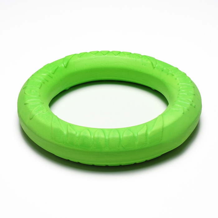 Кольцо Кольцо "ДогЛайк" D-2611, 8-мигранное, большое, ⌀ 30,5 см, зелёное