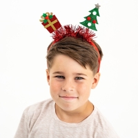 Карнавальный ободок «Новогоднее настроение» Карнавальный ободок «Новогоднее настроение»