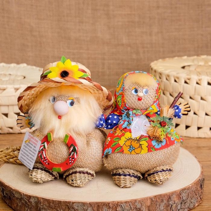 Оберег &laquo;Неразлучники&raquo;, семейный, микс