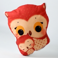 Подушка декоративная "Совушки мама" Подушка декоративная "Совушки мама"