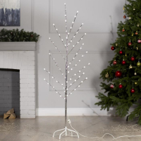 Светодиодный куст &laquo;Шарики&raquo; 1.5 м, 84 LED, мигание, 220 В, свечение мульти (RG/RB)