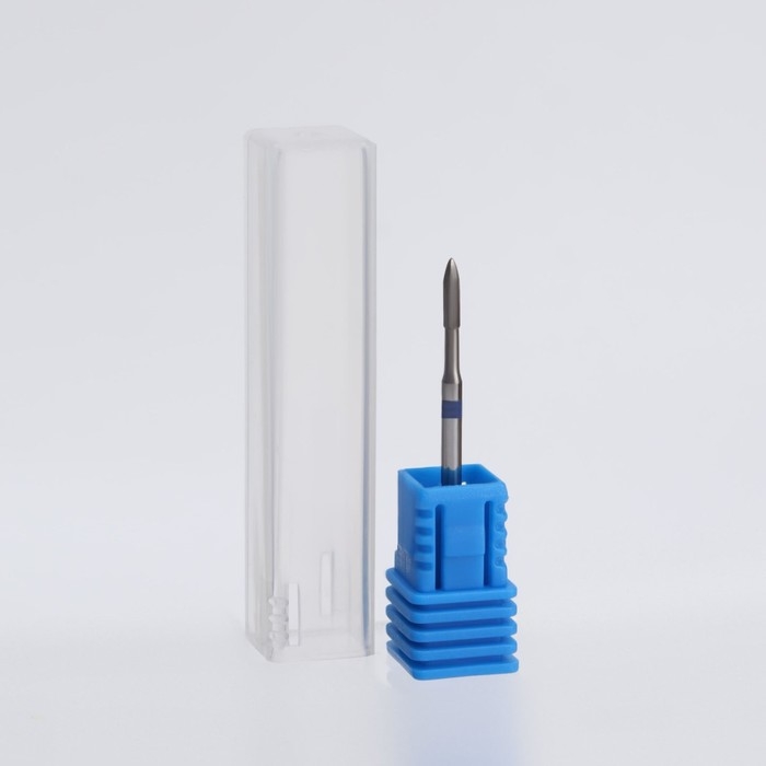 Фреза для маникюра, безопасная, 6 граней, 1,2 × 10 мм, в пластиковом футляре Фреза для маникюра, безопасная, 6 граней, 1,2 × 10 мм, в пластиковом футляре