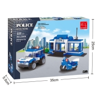 Конструктор Полиция «Полицейский участок», 231 деталь Конструктор Полиция «Полицейский участок», 231 деталь