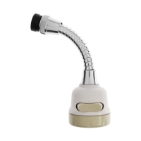 Аэратор ZEIN, регулировка потока, на гибком шланге, 170 мм, 3 режима, пластик, белый Аэратор ZEIN, регулировка потока, на гибком шланге, 170 мм, 3 режима, пластик, белый