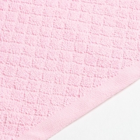 Полотенце махровое Love Life &laquo;Минимализм&raquo; 50х80 см, розовый, 100% хл, 500 гр/м2