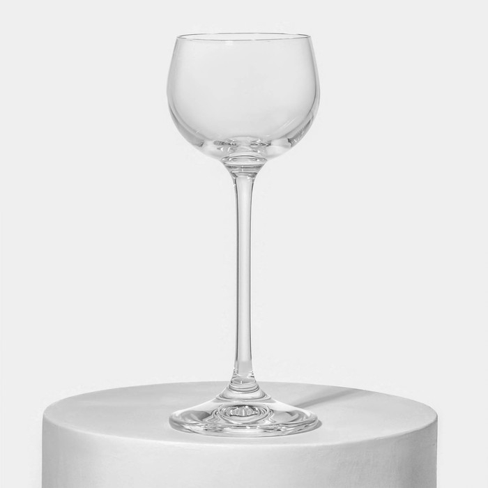 Набор стеклянных рюмок &laquo;Пион&raquo;, 60 мл, 6 шт