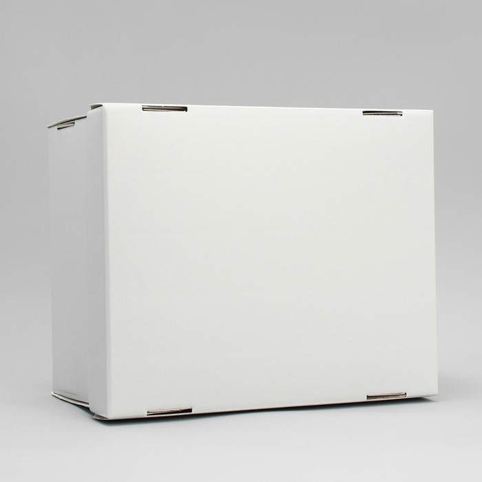 Коробка подарочная складная, упаковка, &laquo;Серая&raquo;, 31.2 х 25.6 х 16.1 см