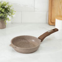 Сковорода «Гранит Brown», d=18 см, пластиковая ручка, антипригарное покрытие, цвет коричневый Сковорода «Гранит Brown», d=18 см, пластиковая ручка, антипригарное покрытие, цвет коричневый