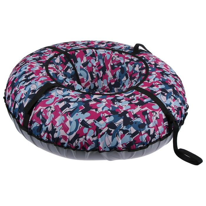 Тюбинг-ватрушка ONLITOP, диаметр чехла 105 см, цвета МИКС Тюбинг-ватрушка ONLITOP, диаметр чехла 105 см, цвета МИКС